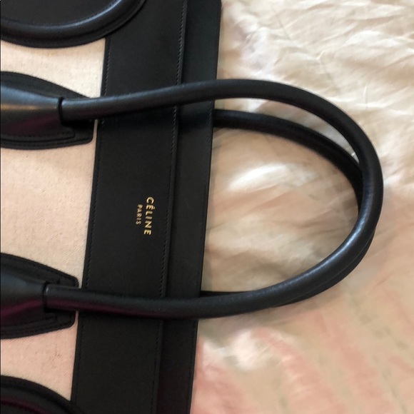 Celine bag the colors are tan, black, blue - Picture 7 of 8